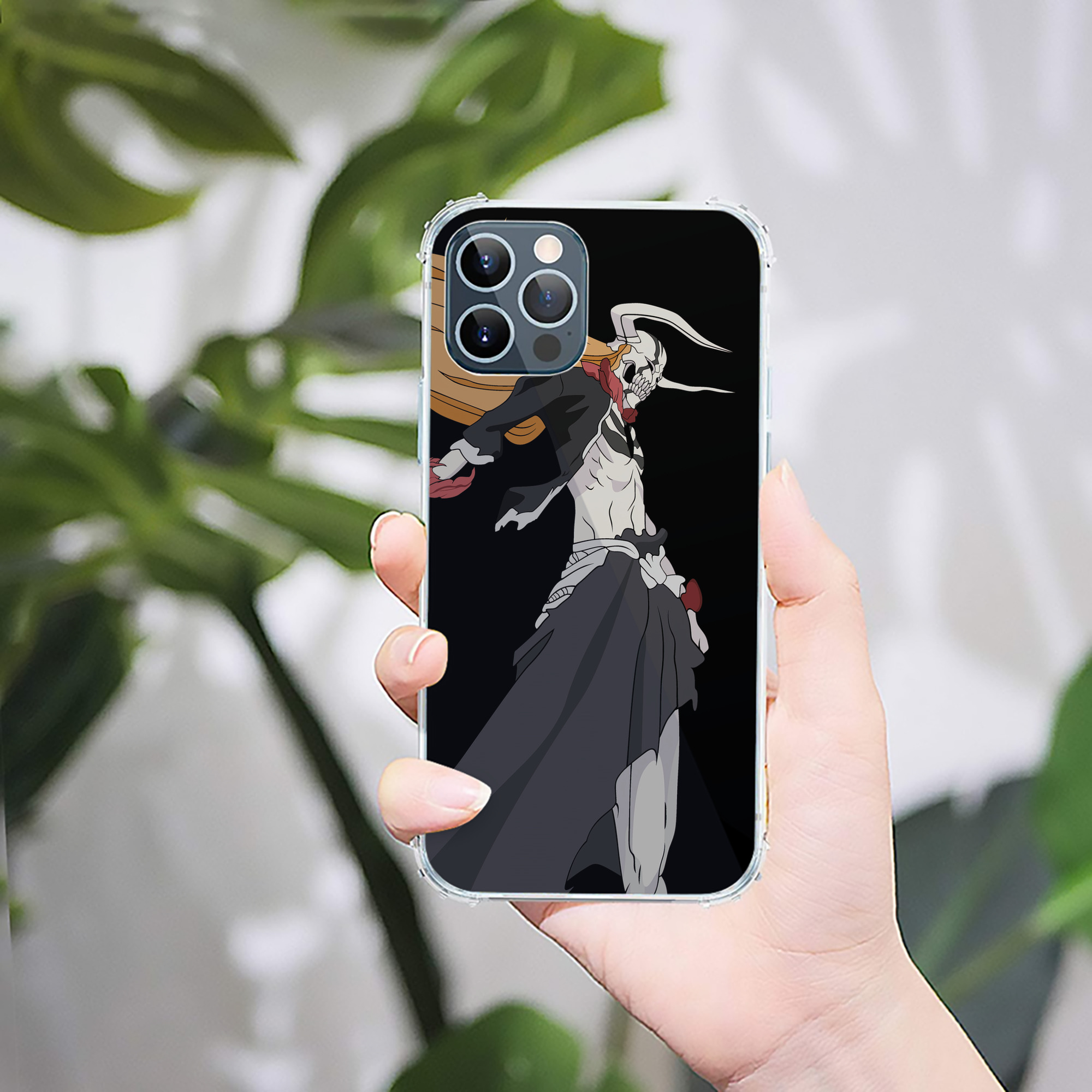 （画像用） ブリーチ BLEACH 【iPhone 12シリーズ対応】透明スマホケース（クリアソフトケース）